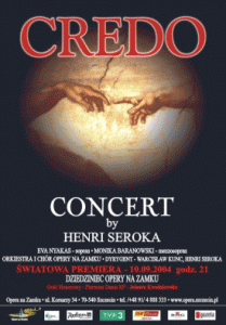 Credo 2004-09-10 World Premiere Szczecin Poland 001